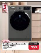 Makro Defy 10kg steamcure front loader wasing machine daw387 offer