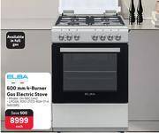 Makro Elba 600mm 4 burner gas electric stove 04-66cl442 460385 offer