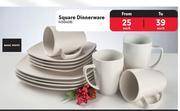 Makro Square dinnerware 456408-each offer