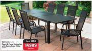 Makro Terrace leisure capri 9-piece dining set with extendable table 387894-per set offer