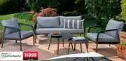 Terrace leisure 5-piece patio rope set 457016-per set