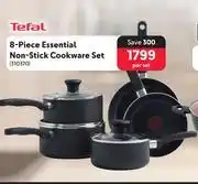 Tefal 8-piece essential non-stick cookware set 310370-per set