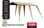 Makro Campmaster safari king canvas gazebo offer