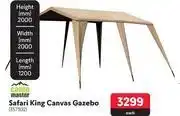 Campmaster safari king canvas gazebo