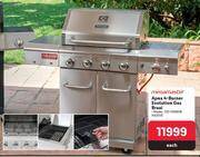 Makro Megamaster apex 4-burner evolution gas braai 720-0958hb offer