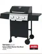 Makro Terrace leisure saturn 330 3-burner gas braai 720-0988l offer