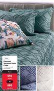 Makro Classic diamond jacquard duvet cover 850000048 offer