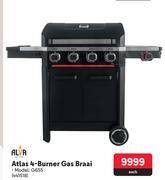 Makro Alva atlas 4-burner gas braai g655 offer