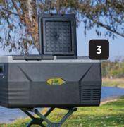 Makro Camp master 75l fridge/freezer 12v/220v 456642-each offer
