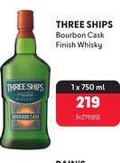Makro Three ships bourbon cask finish whisky 427689-1 x 750ml offer