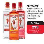 Makro Beefeater imported, infused with a hint of blood orange or infused with strwaberry flavour gin-750ml offer