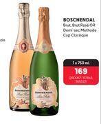 Makro Boschendal brut, brut rose or demi sec methode cap classique-750ml offer
