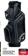 Makro Call away x-series cart bag & stand bag-each offer