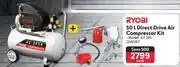 Makro Ryobi 50l direct drive air compressor kit 246597 offer