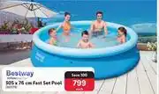 Bestway 305 x 76cm fast set pool-each
