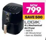 Game Logik 4l mechanical air fryer offer