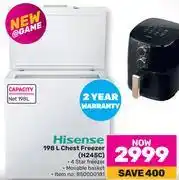 Game Hisense 198l chest freezer h245c offer