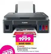 Game Canon pixma g3410 3 in 1 colour printer offer