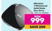 Game Hikvision 1tb external solid state disc drive offer