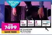 Game Samsung 50 (127cm) crystal uhd 4k tv cu7000 offer