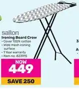 Game Salton ironing board crow offer