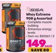 Game Ssa whey extreme assorted-908g each offer