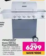 Game Megamaster sizzler 500 gas braai fsbg0053 offer