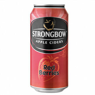 Prestons Strongbow red berries apple cider can (24x 440ml) offer