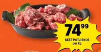 Shoprite BEEF POTJIEKOS offer