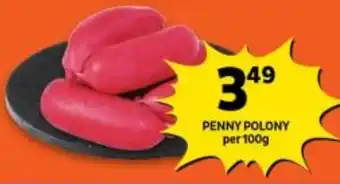 Shoprite PENNY POLONY per 100g offer