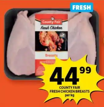 Shoprite COUNTY FAIR FRESH CHICKEN BREASTS offer