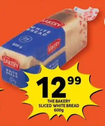 Shoprite THE BAKERY SLICED WHITE BREAD 600g offer