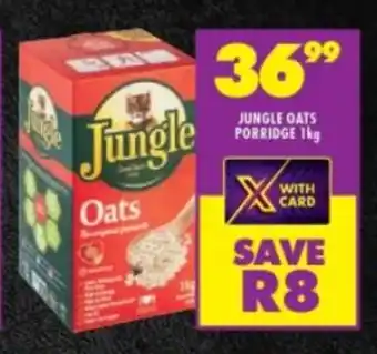 Shoprite JUNGLE OATS PORRIDGE 1kg offer