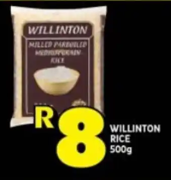 Shoprite WILLINTON RICE 500g offer