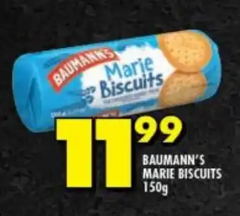 Shoprite BAUMANN'S MARIE BISCUITS 150g offer
