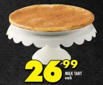 Shoprite MILK TART each offer