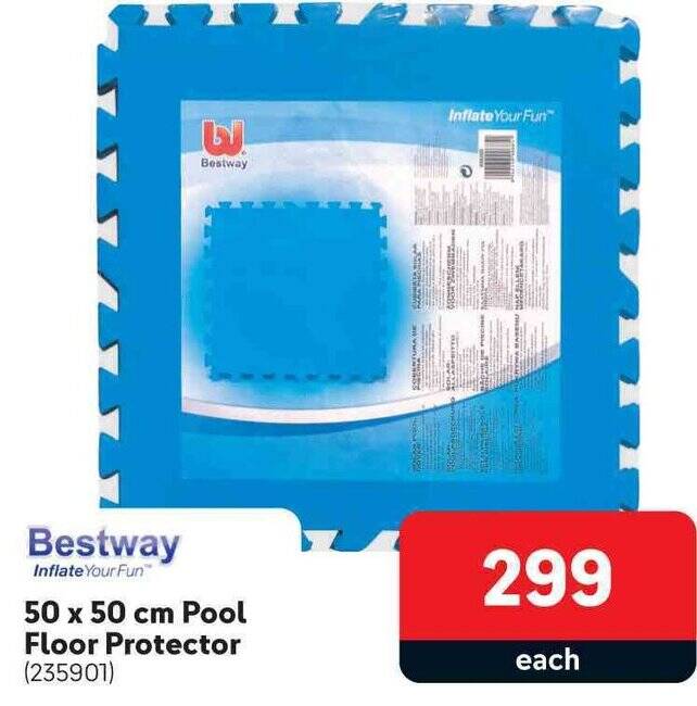 Bestway 50 x 50 cm Pool Floor Protector offer at Makro
