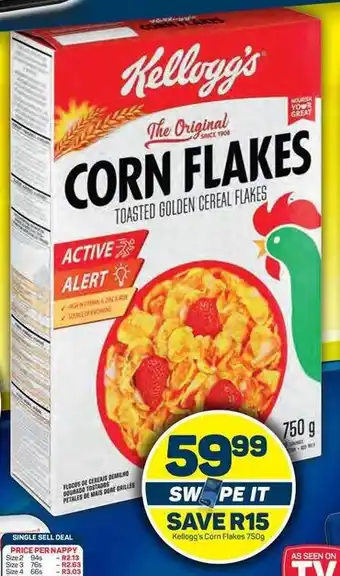 Pick n Pay Kellogg's Corn Flakes 750g offer