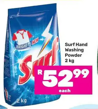 Game Surf Hand Washing Powder 2kg offer