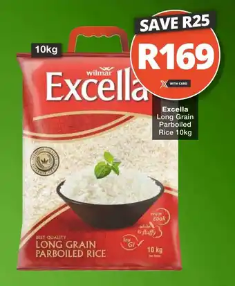 Excella Long Grain Parboiled Rice 10kg