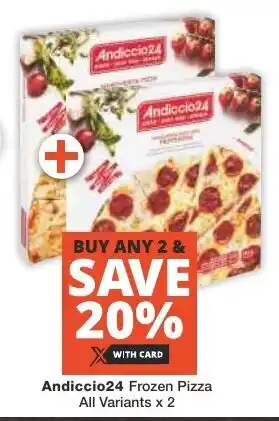 Andiccio24 Frozen Pizza All Variants x 2