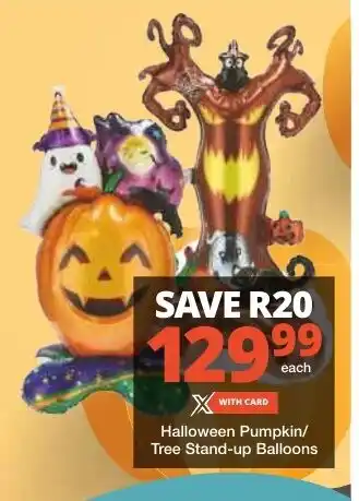 Halloween Pumpkin/ Tree Stand-up Balloons