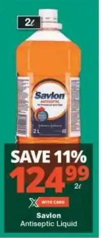 Checkers Savion Antiseptic Liquid offer