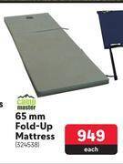 Makro Campmaster 65mm fold up mattress-each offer