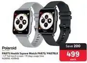 Makro Polaroid health square watch pa87s/pa87blk-each offer
