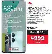 Makro Huawei 128gb nova 11i 4g offer