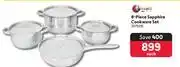Makro Tissolli 8-piece sapphire cookware set 317528 offer