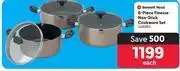 Makro Bennett read 6-piece finesse non-stick cookware set 428282 offer