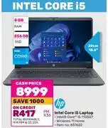 Game Hp 15.6(39cm) intel core i5 laptop offer
