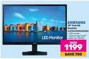 Game Samsung 19 full hd monitor ls19a330nhmmxzn offer